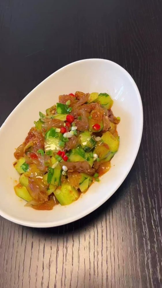 黃瓜拌海蜇